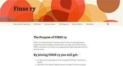 Desktop Screenshot of finse.org