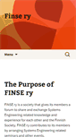 Mobile Screenshot of finse.org