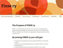 Tablet Screenshot of finse.org